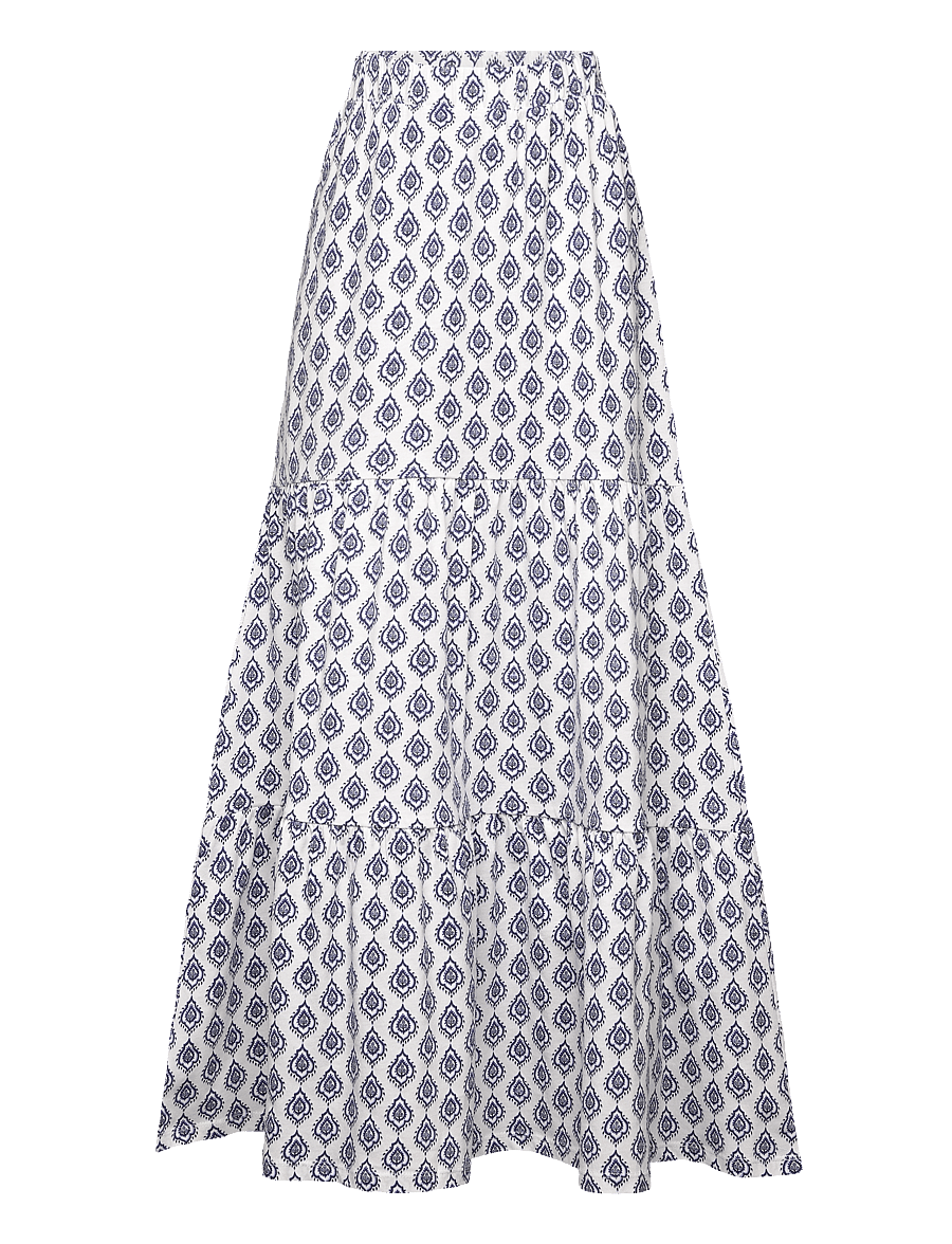 Lindex - Skirt maxi jersey - maxi skirt - light dusty blue - 1