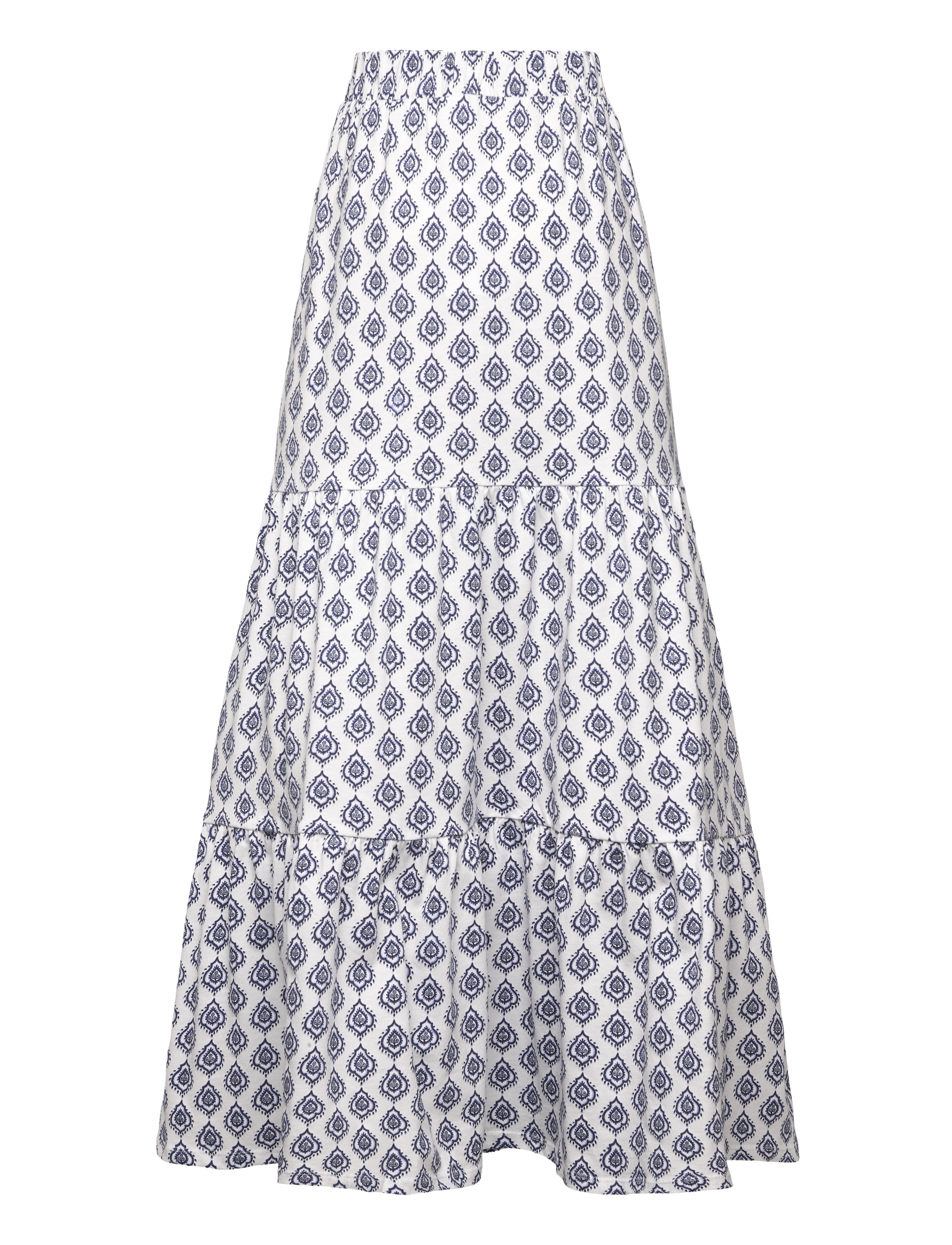 Lindex - Skirt maxi jersey - maxi skirt - light dusty blue - 2
