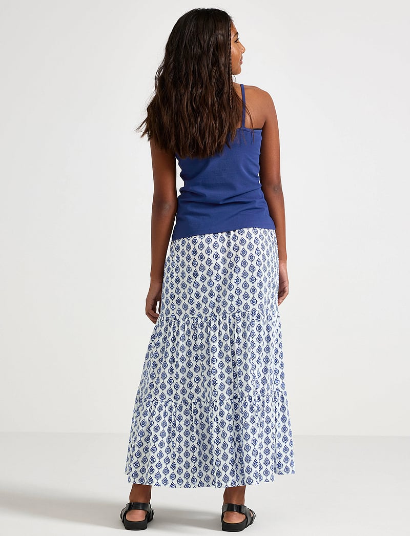 Lindex - Skirt maxi jersey - maxi skirts - light dusty blue - 3