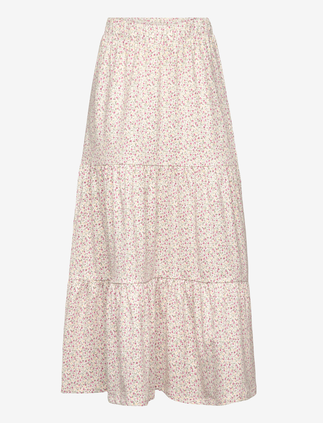Lindex - Skirt maxi jersey - maxikjolar - light dusty white - 1