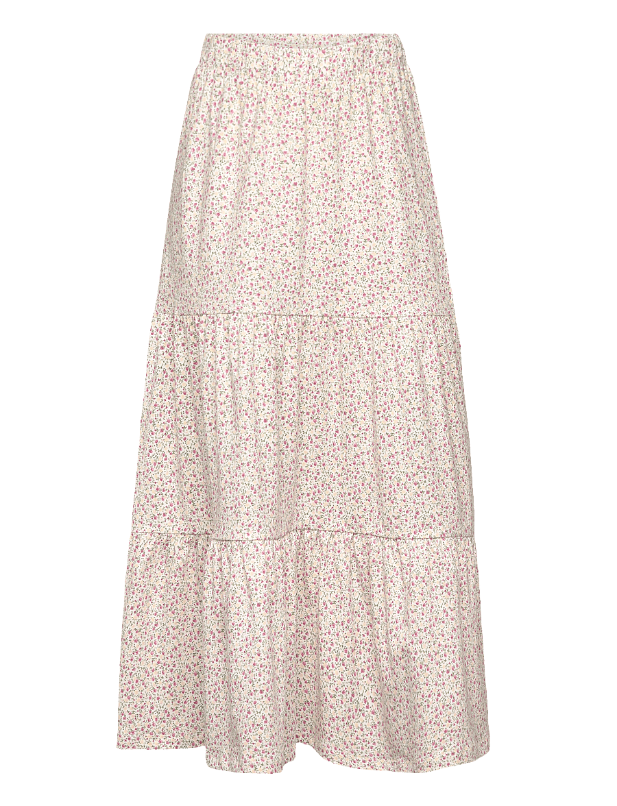 Lindex - Skirt maxi jersey - maksiseelikud - light dusty white - 1