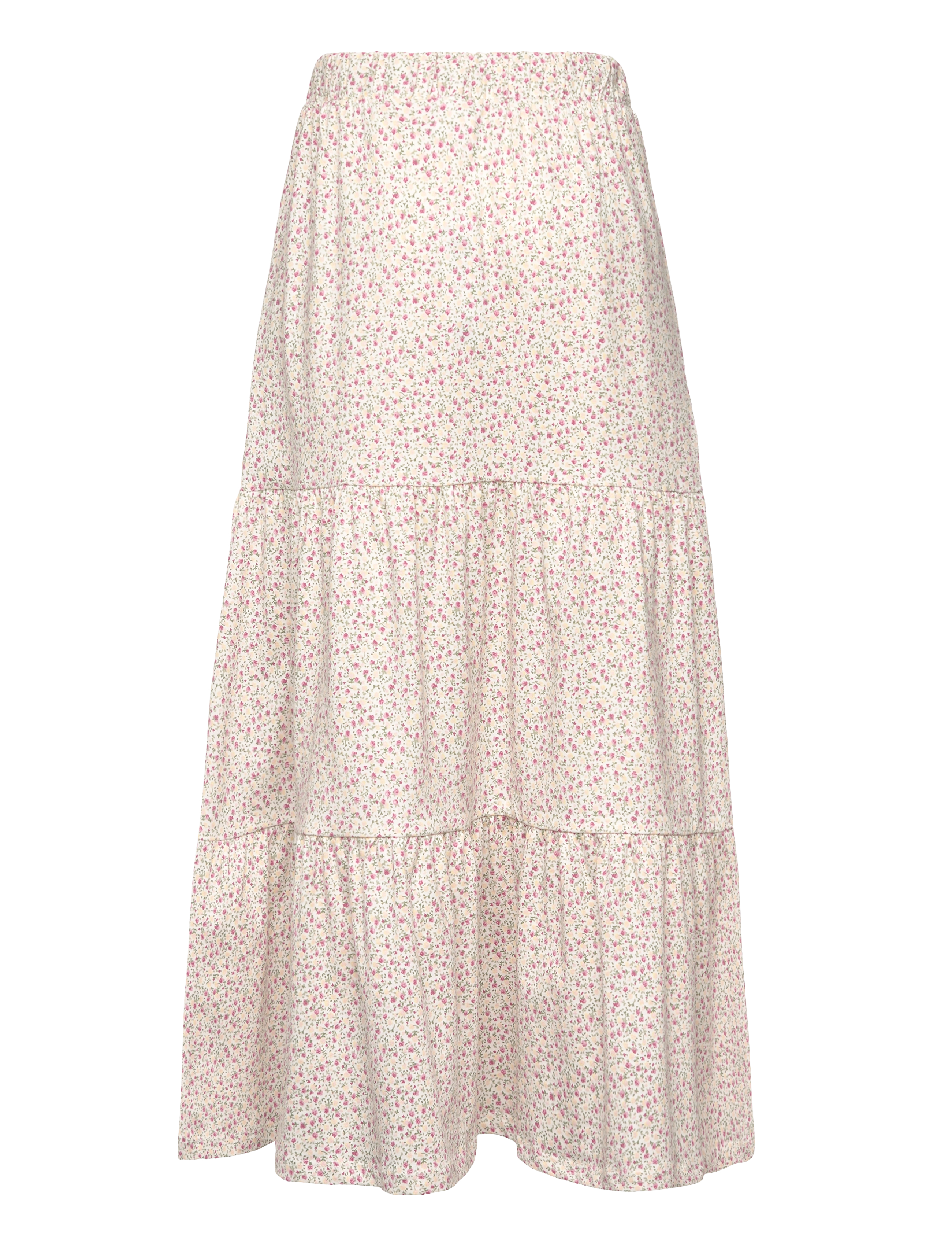 Lindex - Skirt maxi jersey - maxi nederdele - light dusty white - 2