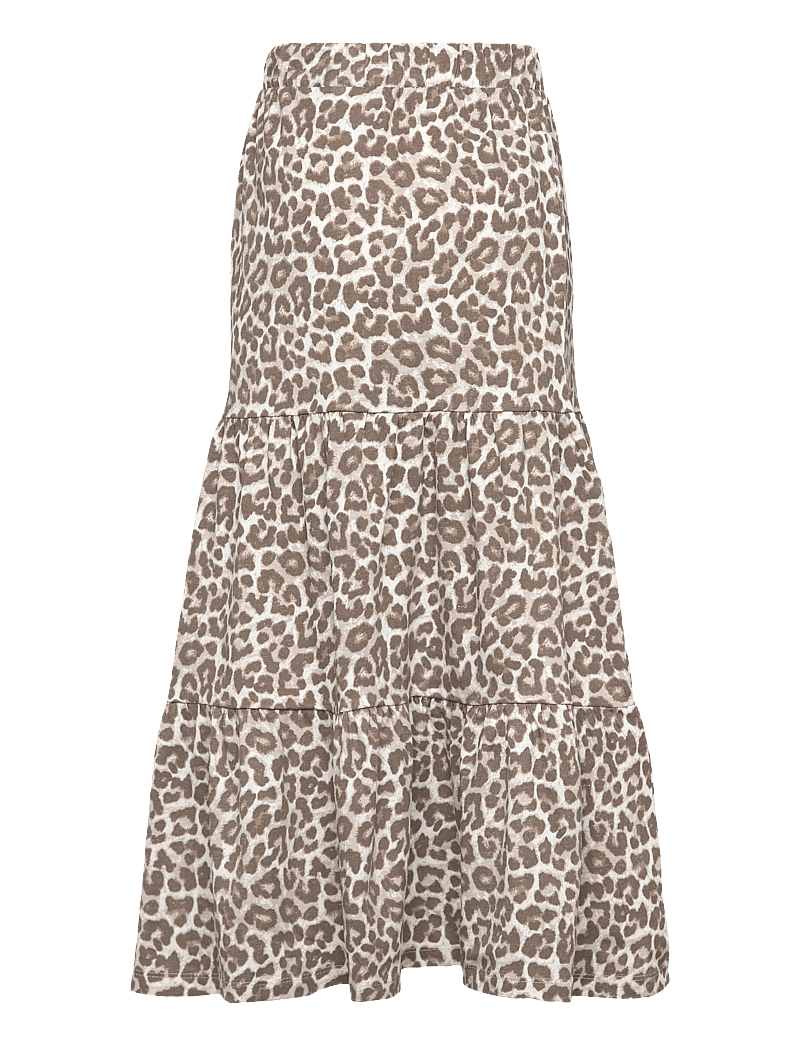 Lindex - Skirt maxi jersey - maxi skirt - light grey - 2