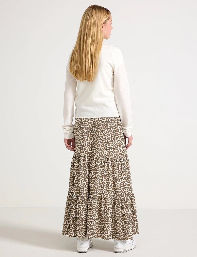 Lindex - Skirt maxi jersey - maxi skirt - light grey - 3