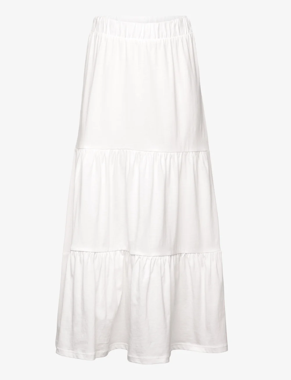 Lindex - Skirt maxi jersey - maxi skirt - off white - 1