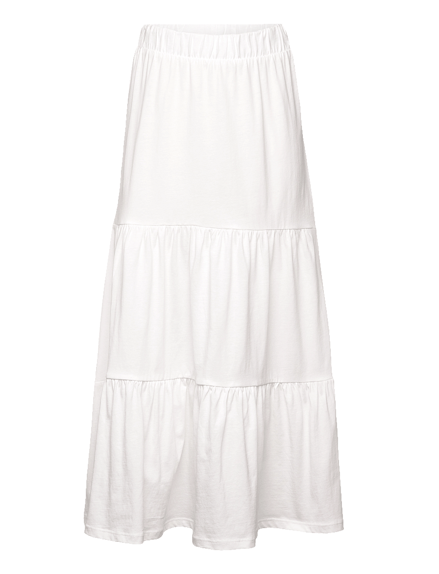 Lindex - Skirt maxi jersey - maxikjolar - off white - 1