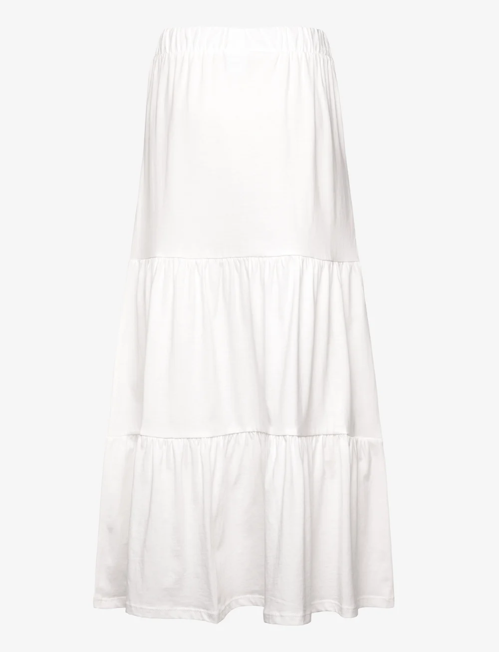 Lindex - Skirt maxi jersey - maxi skirt - off white - 2