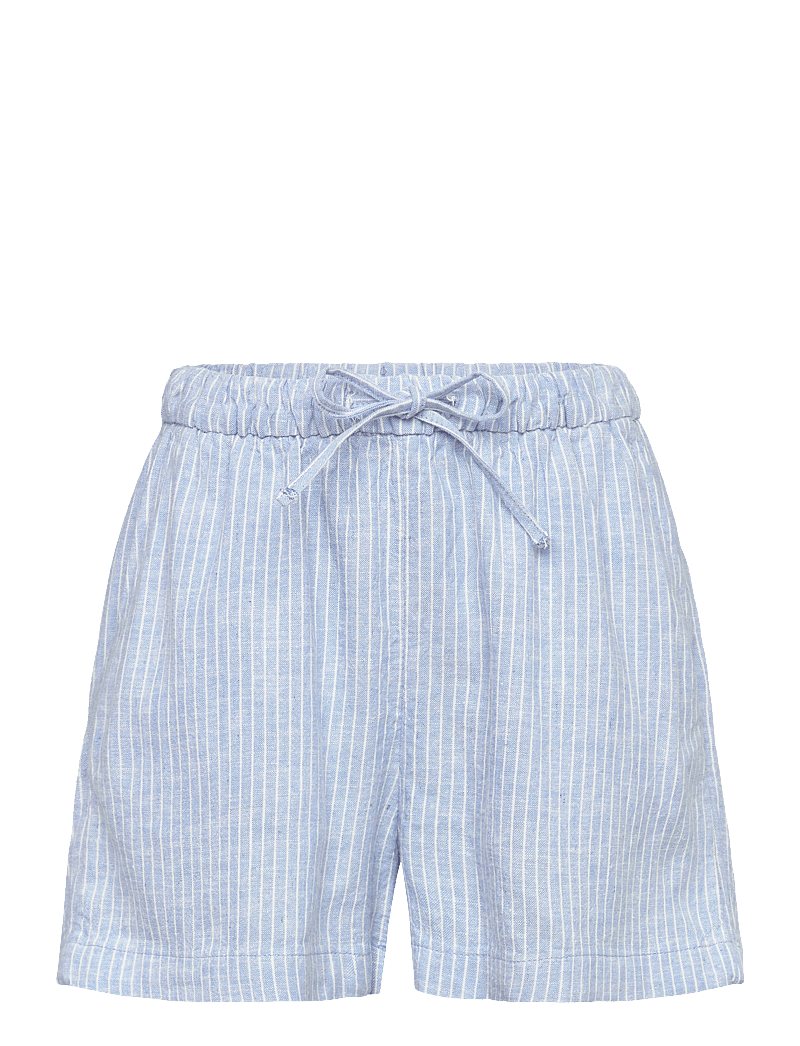 Lindex - Shorts linen blend - casual shorts - light dusty blue - 1