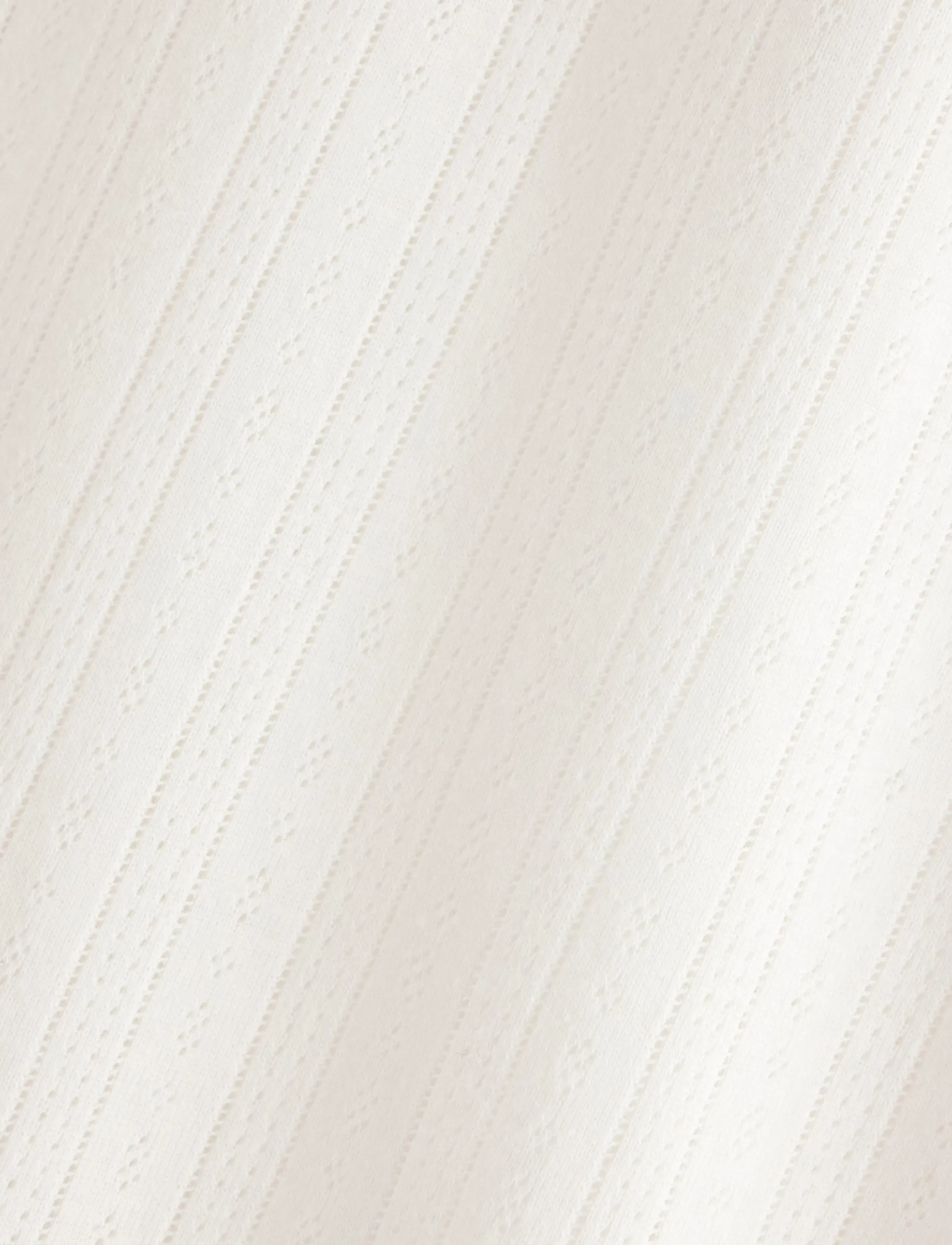 Lindex - Wide pyjama trousers in pointelle - pyjama pants - white - 5