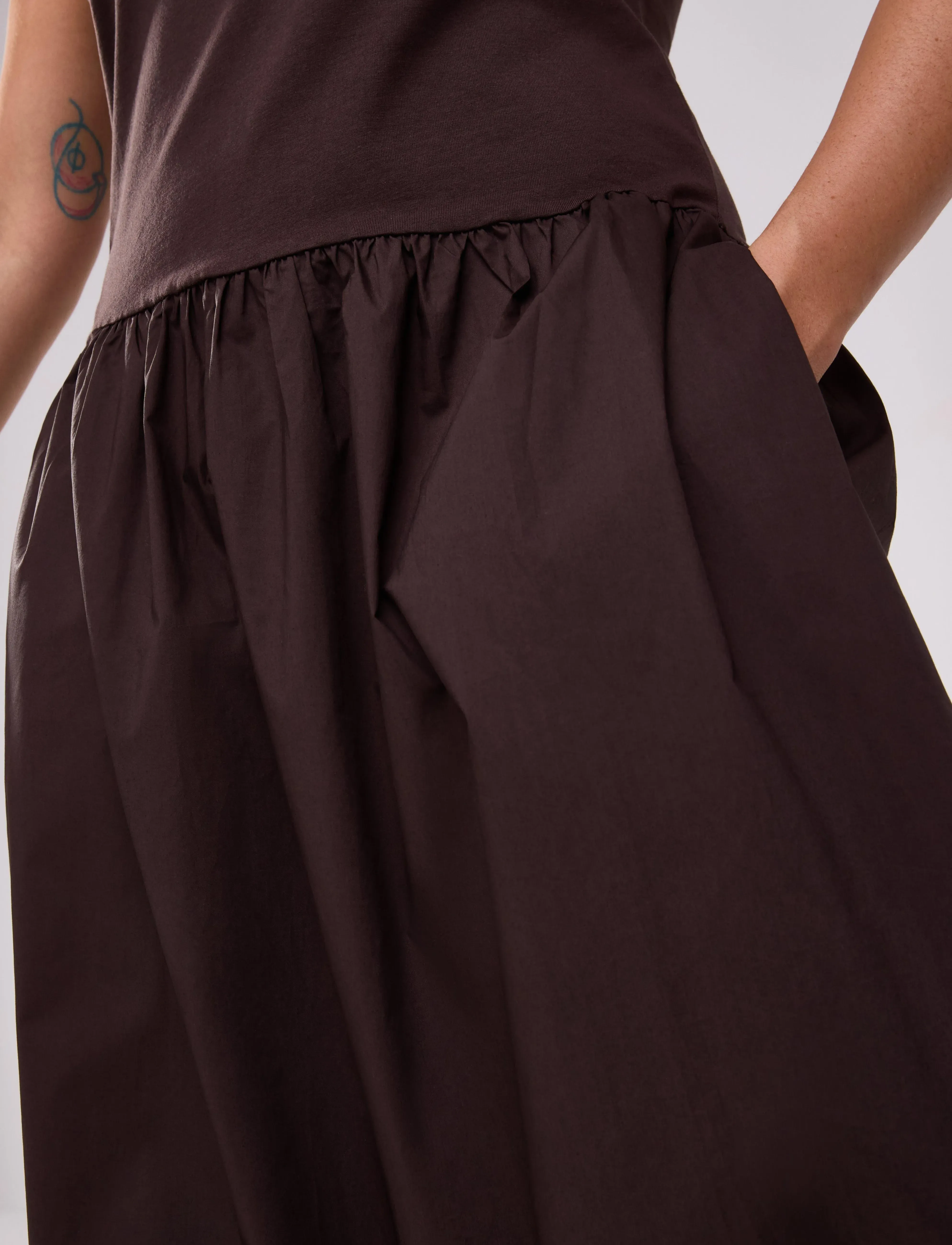 Lindex - Dress Valeria - dark brown - 4