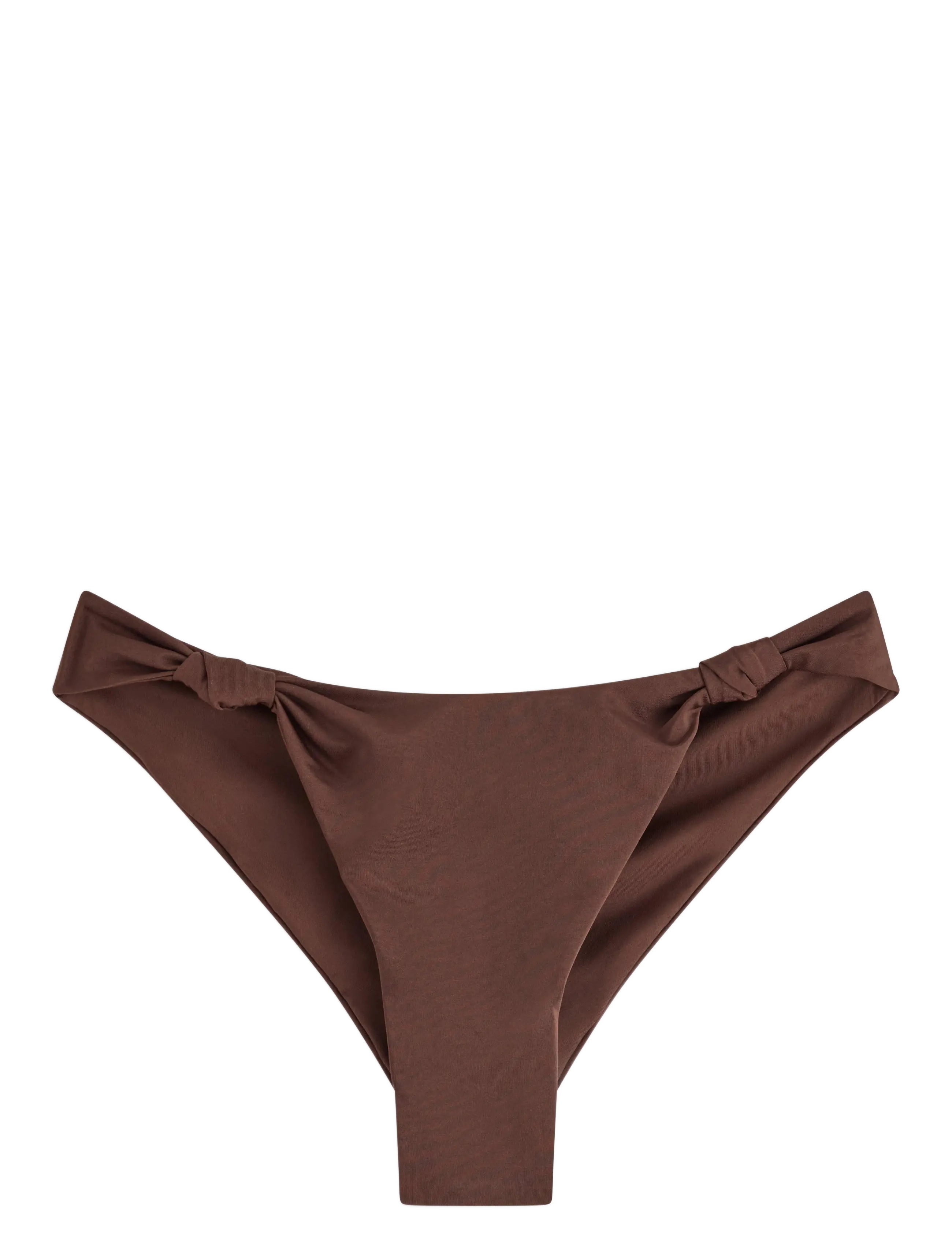 Lindex - Brief Regular Naomi Knot Shiny - dk brown - 1