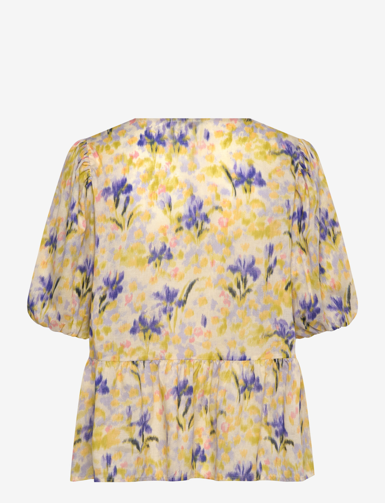 Lindex - Blouse Line - short-sleeved blouses - lilac - 1