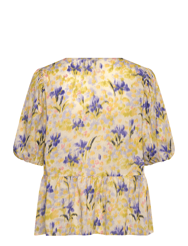 Lindex - Blouse Line - kortärmade blusar - lilac - 2