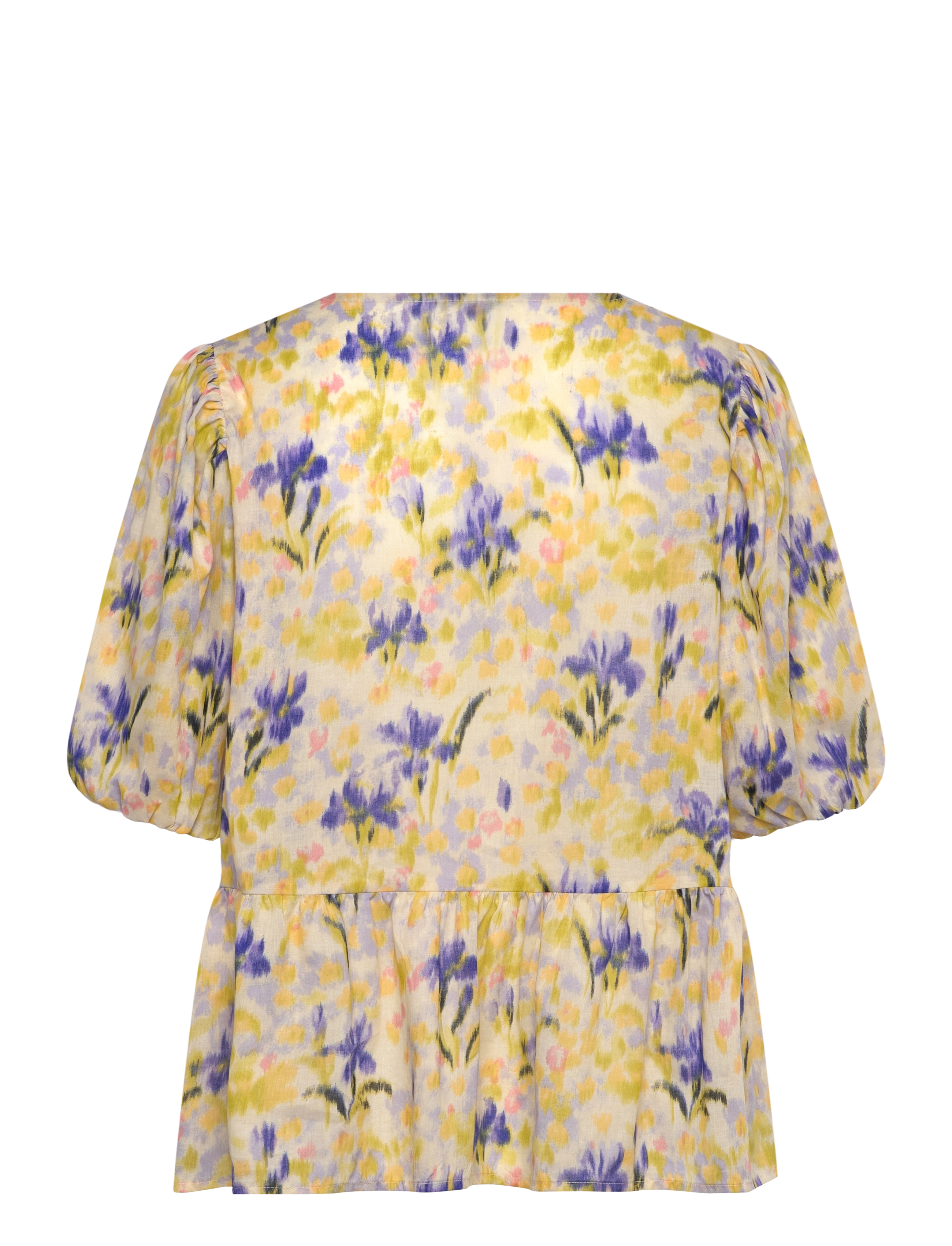 Lindex - Blouse Line - lühikeste varrukatega pluusid - lilac - 2