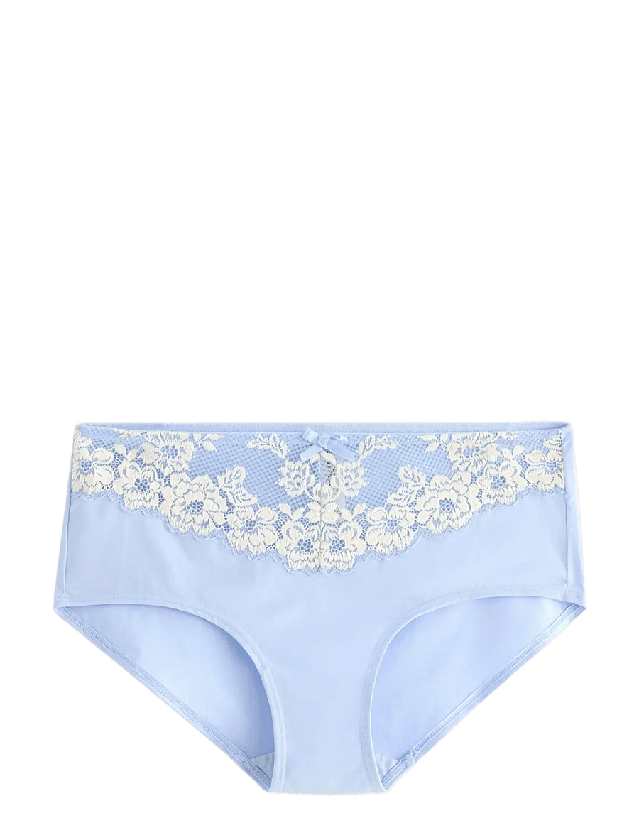 Lindex - Brief Regular Micro Emma - briefs - light blue - 1