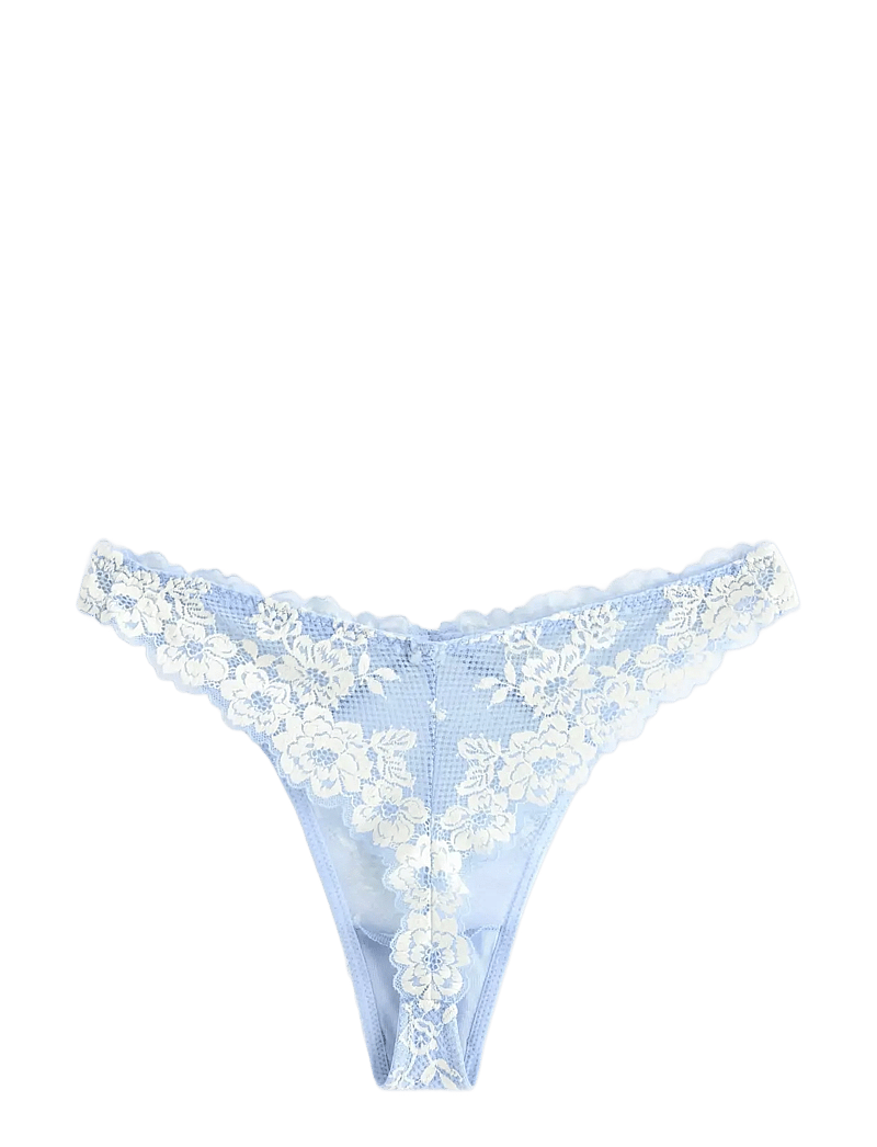 Lindex - Stringtruse i blonde - string - light blue - 2