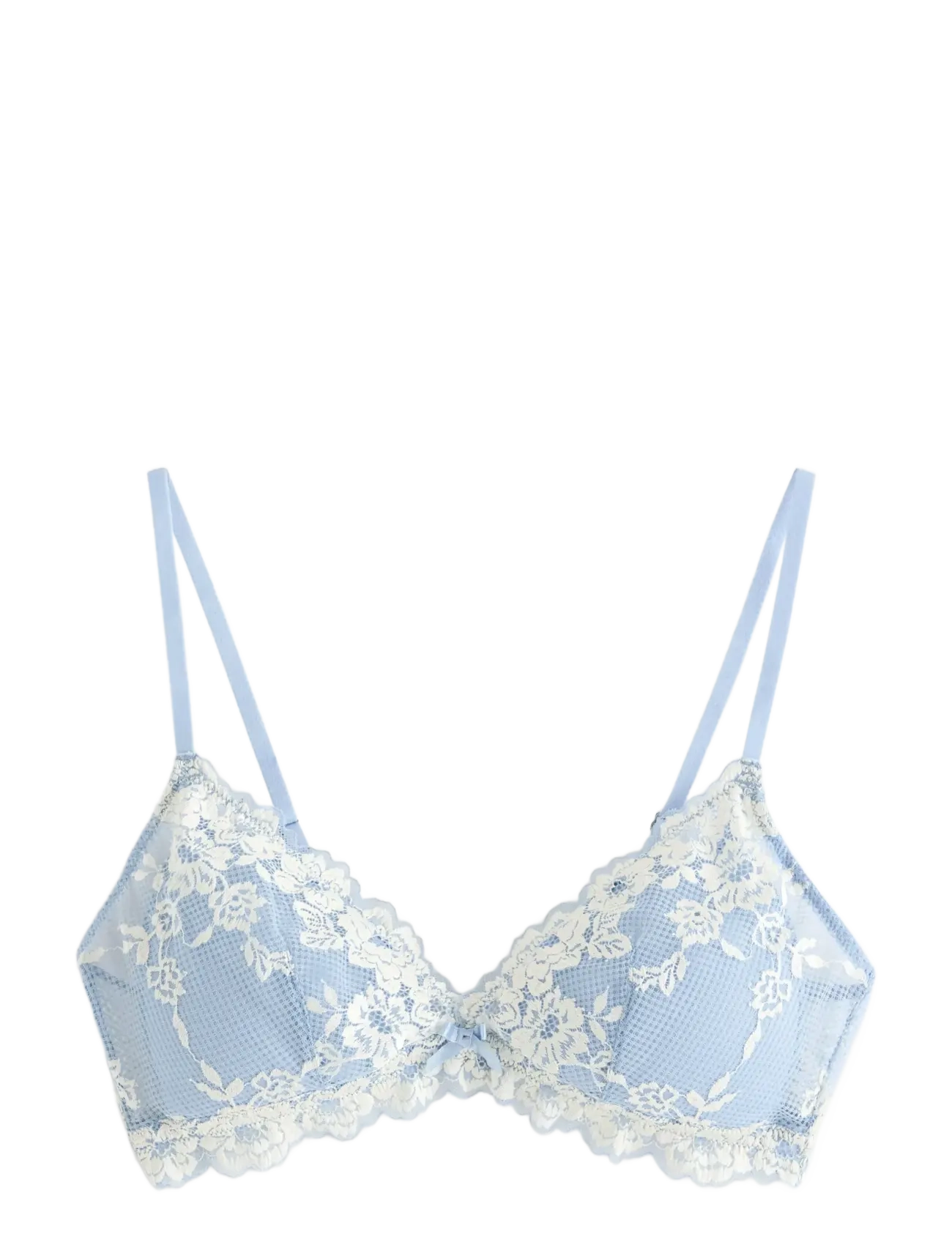 Lindex - Bra Bralette Emma - light blue - 1