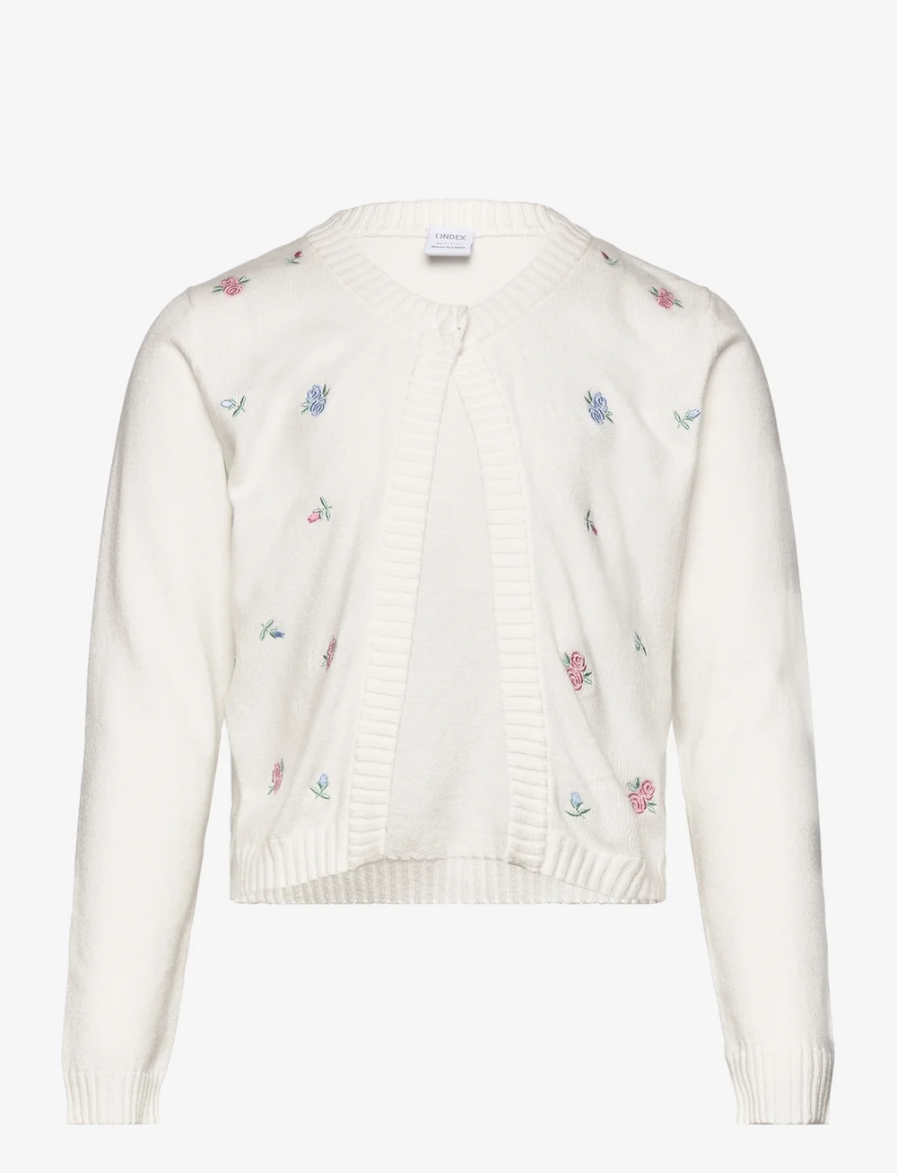 Lindex - Cardigan flower - cardigans - off white - 1