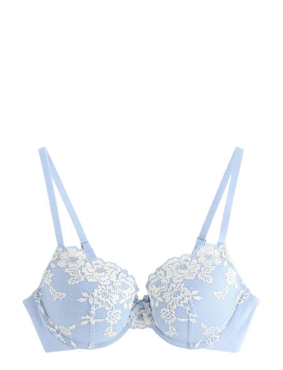 Lindex - Bra Lilja Emma - push-up bhs - light blue - 1