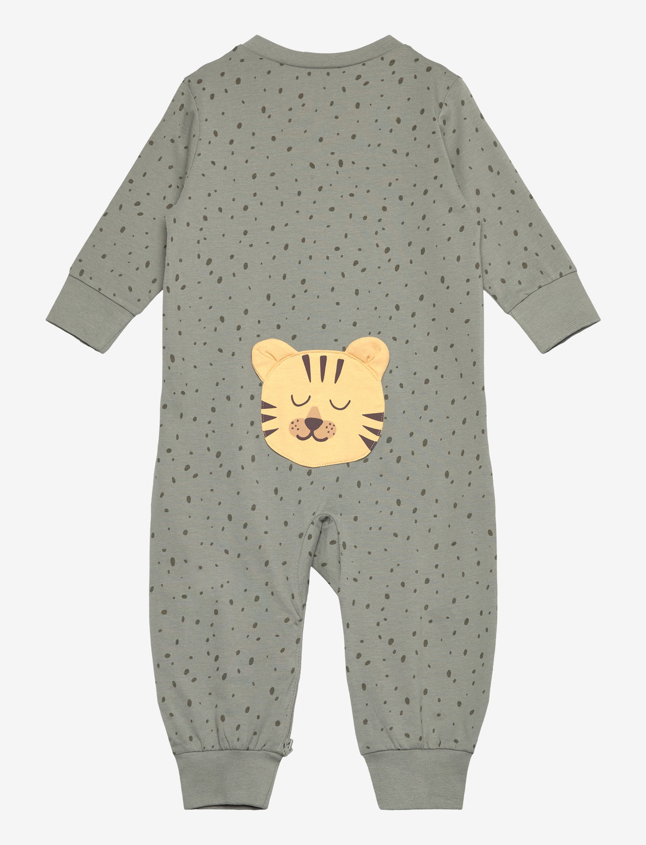 Lindex - Pyjamas dots w BF - natdragter - dusty green - 1