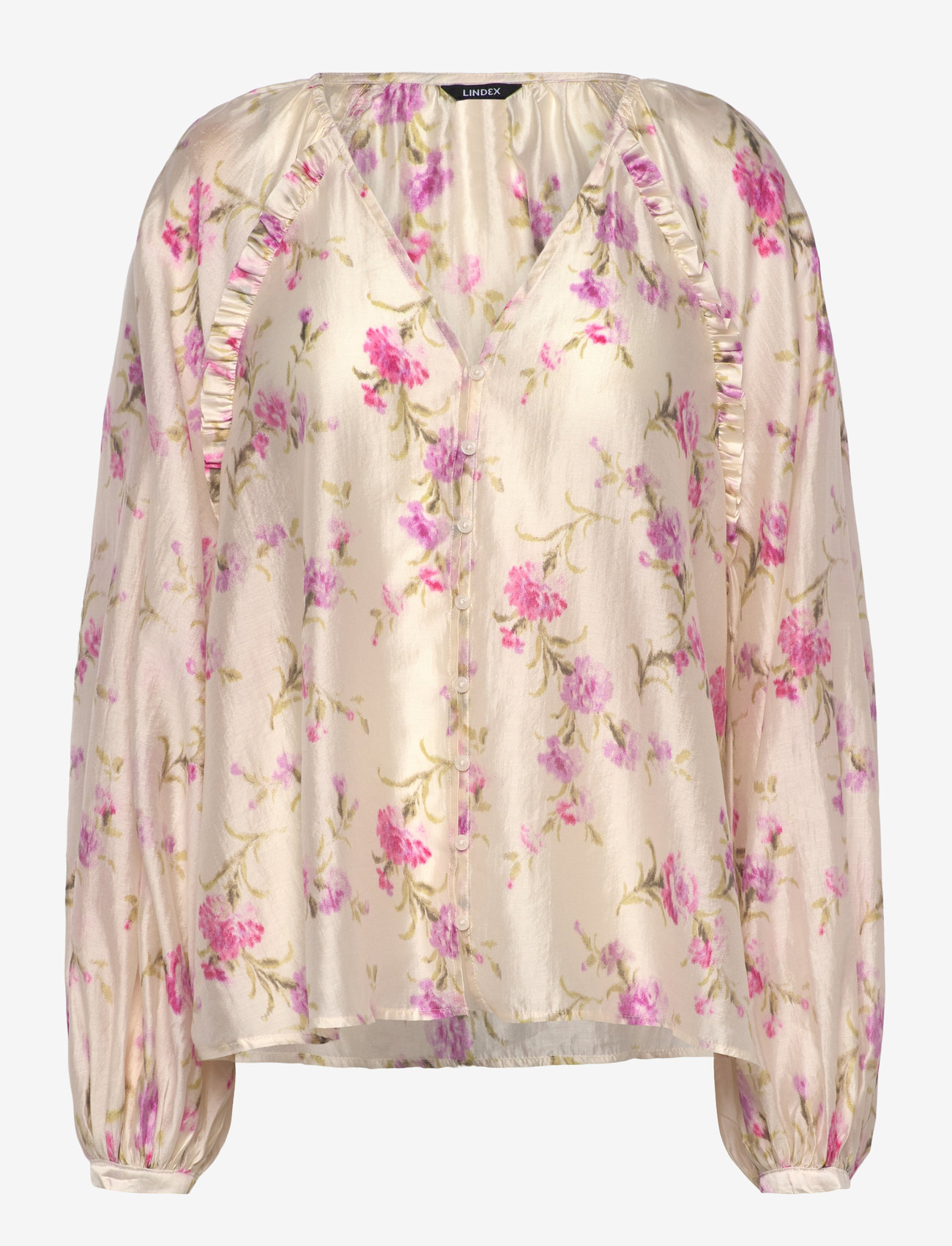 Lindex - Blouse Kajsa - pink - 1