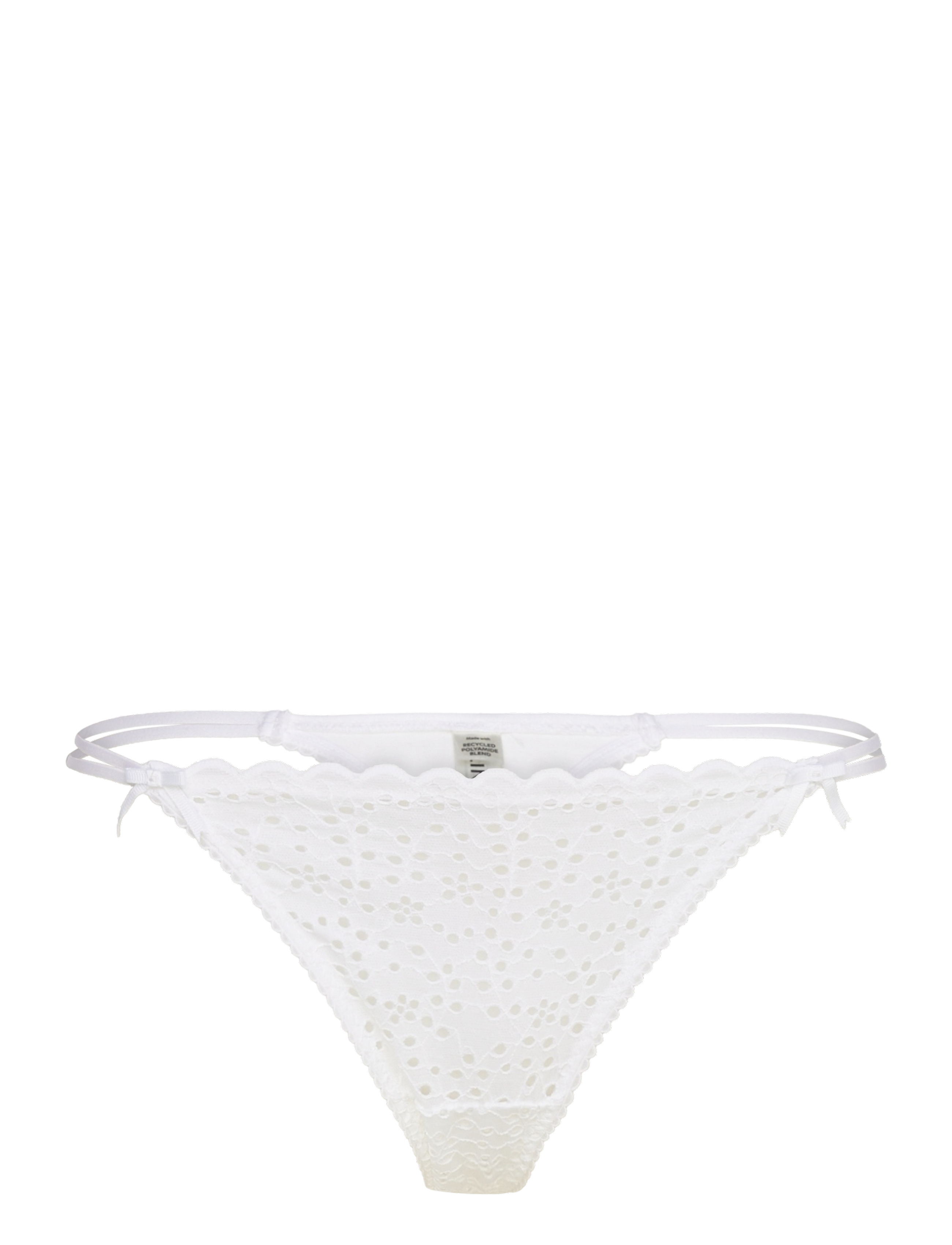 Lindex - Brief Broderie Anglais mini - white - 1