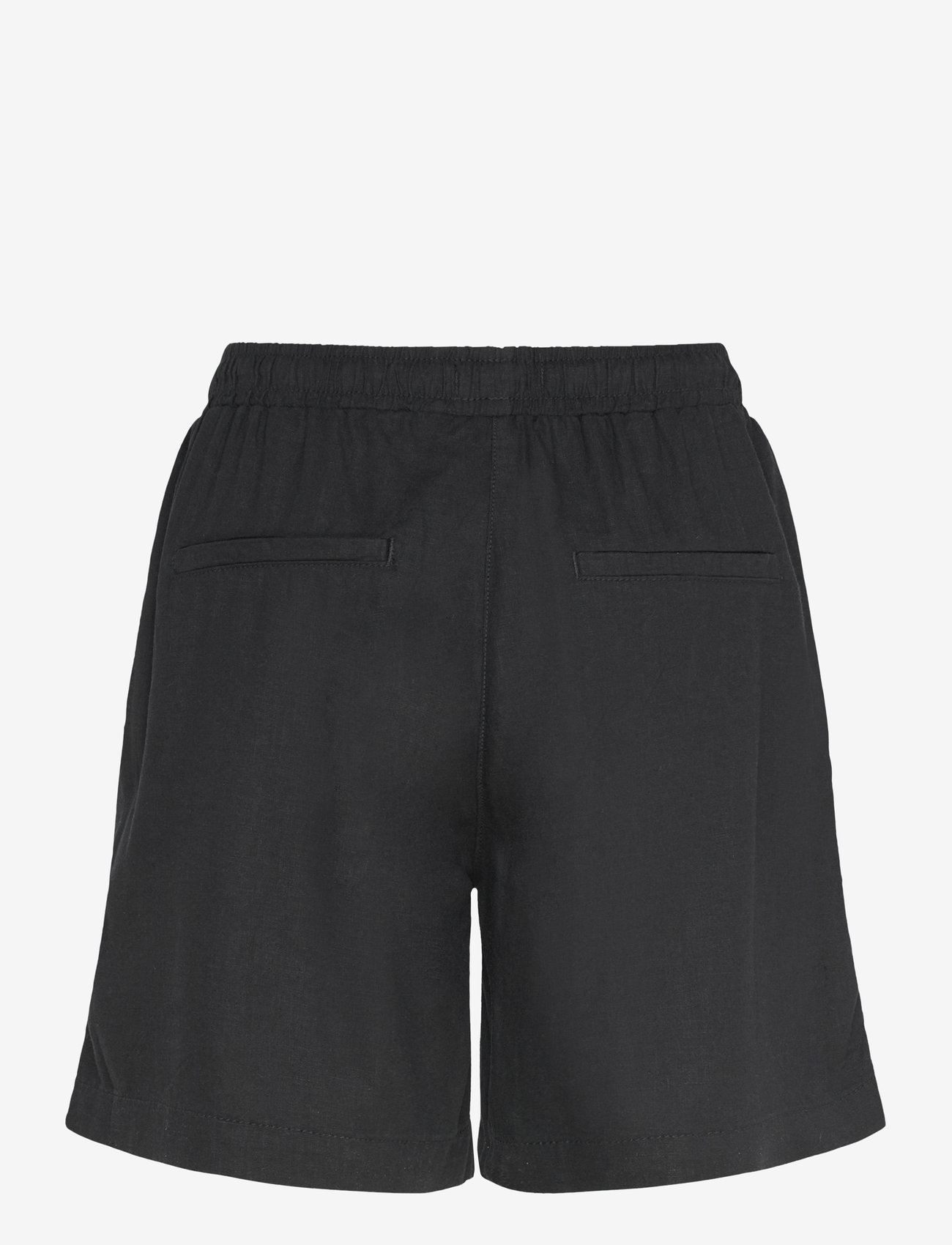 Lindex - Shorts Gillian - leinen-shorts - black - 1