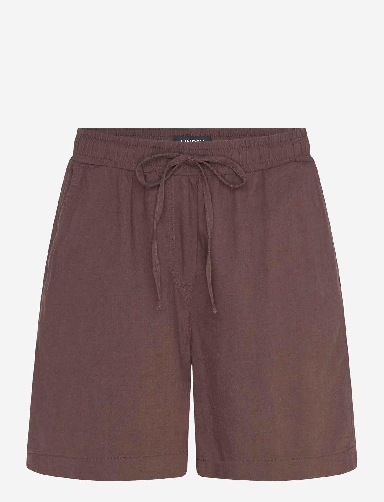 Lindex - Shorts Gillian - laveste priser - dark dusty brown - 0