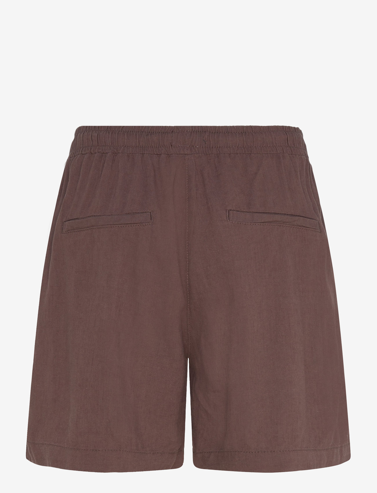 Lindex - Shorts Gillian - laveste priser - dark dusty brown - 1