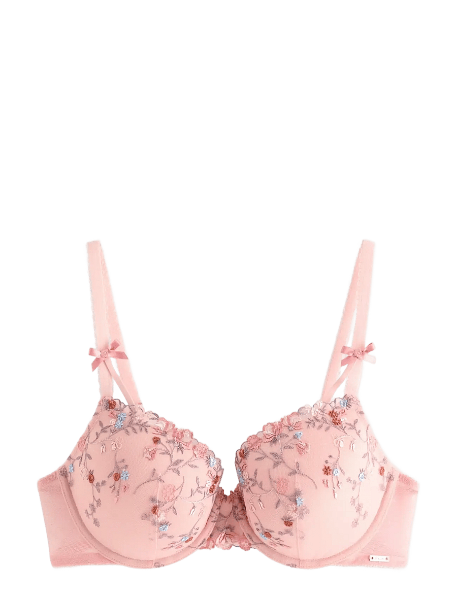 Lindex - Bra Lilja Rosie - kaarituelliset rintaliivit - light pink - 1