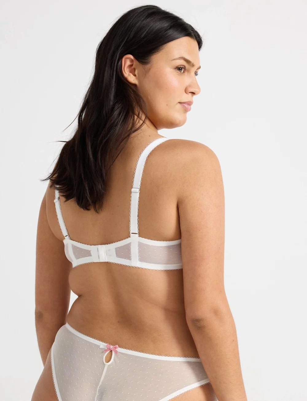 Lindex - Bra Lilja Rosie - full cup bras - light white - 3