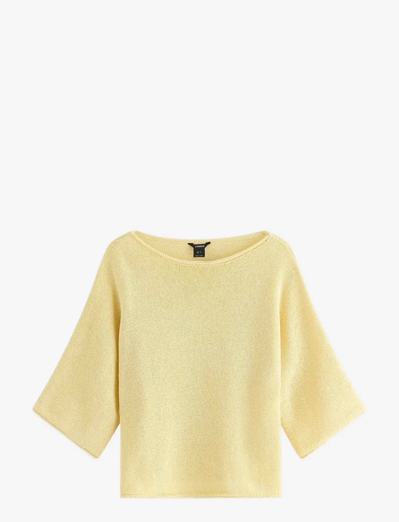 Lindex - Knitted jumper - sviitrid - light yellow - 1