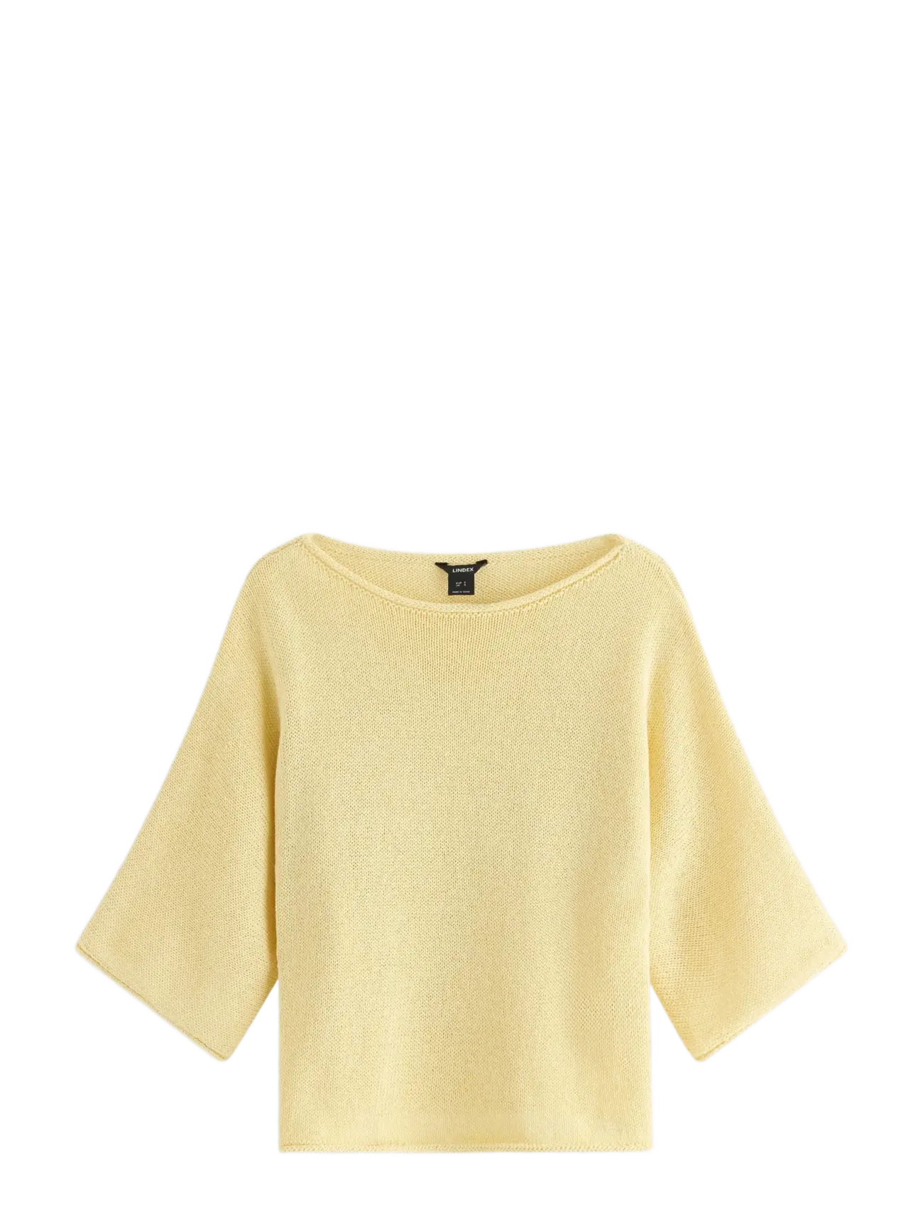Lindex Knitted jumper - Business tøj - LIGHT YELLOW / yellow