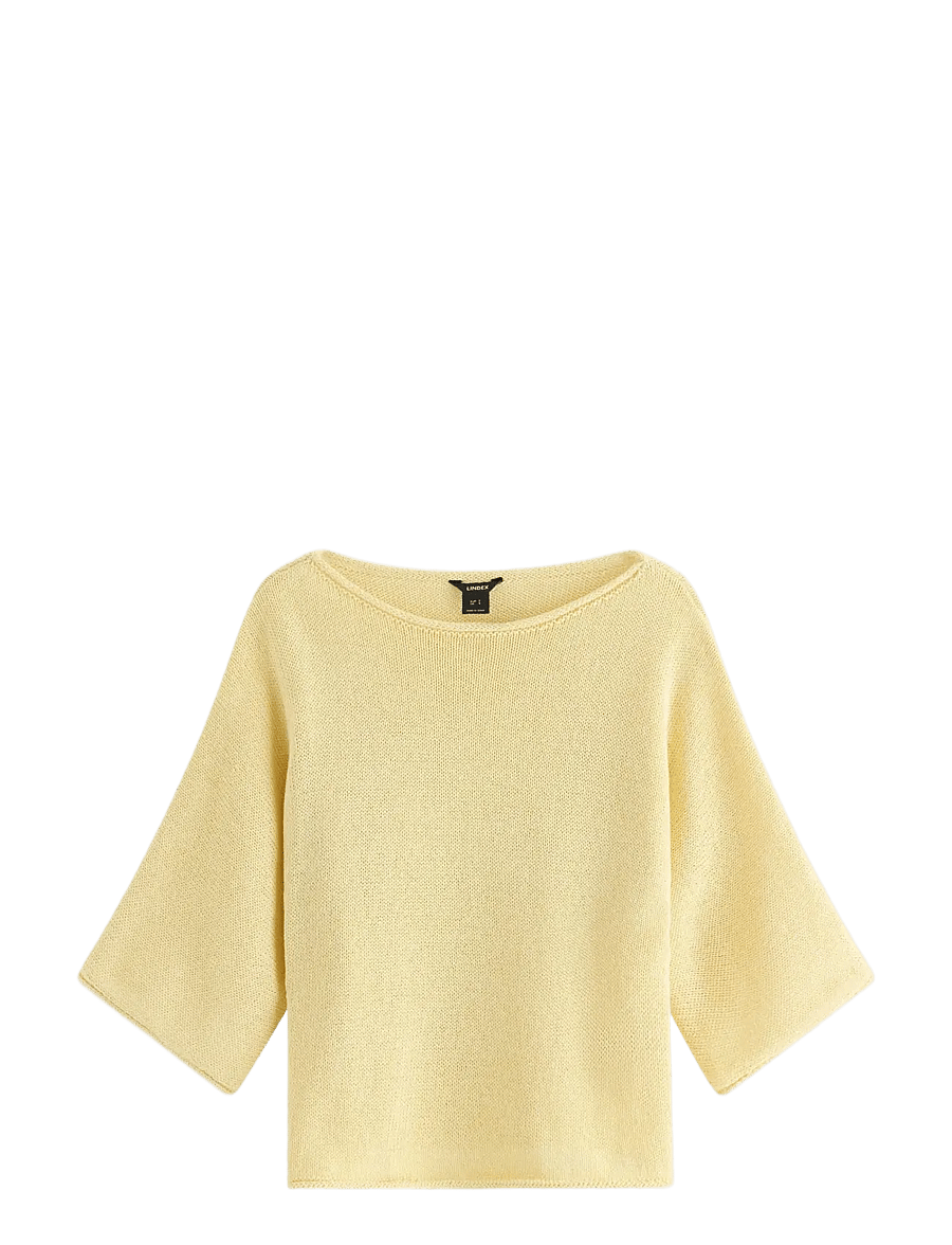 Lindex - Knitted jumper - kampsunid - light yellow - 1