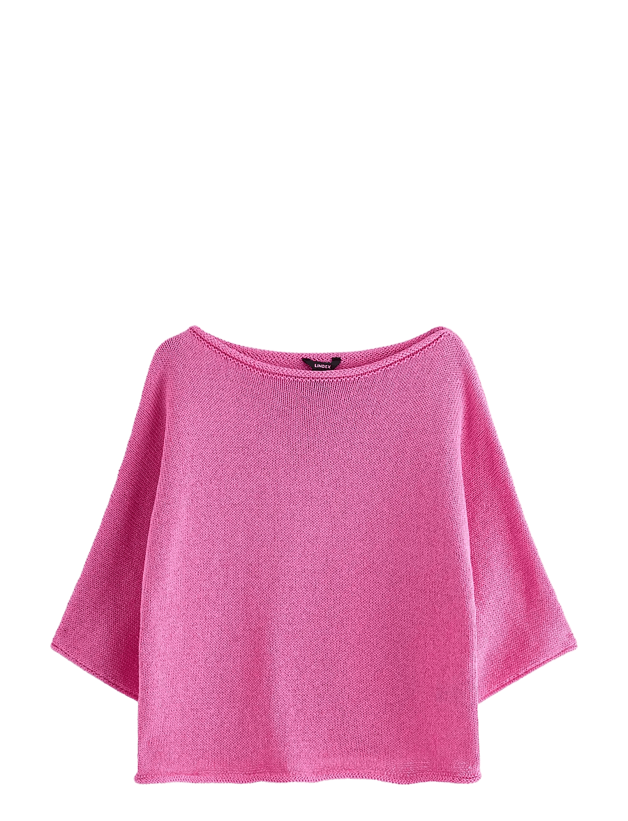 Lindex - Knitted jumper - stickade tröjor - pink - 1