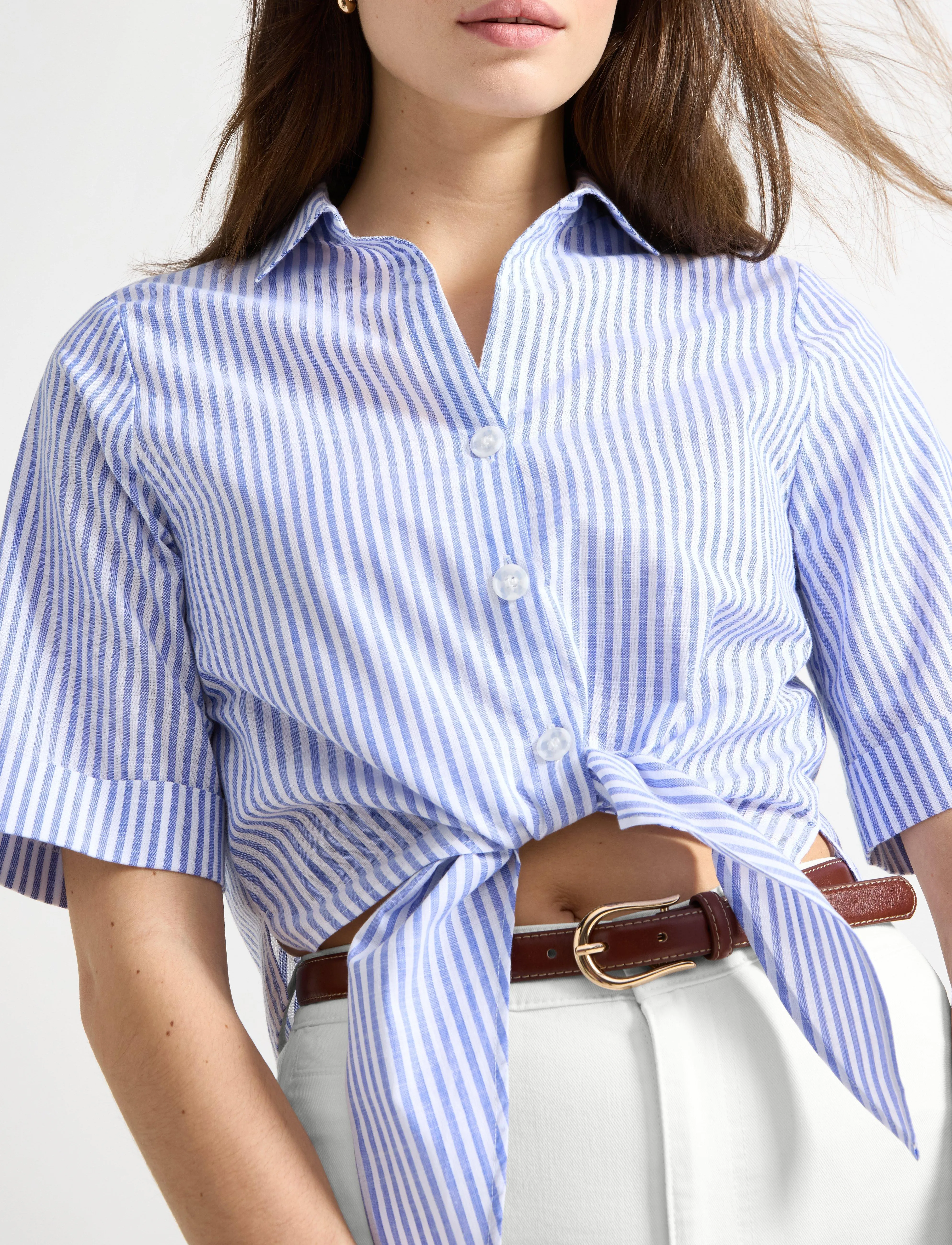 Lindex - Shirt Noomi - strong blue - 4