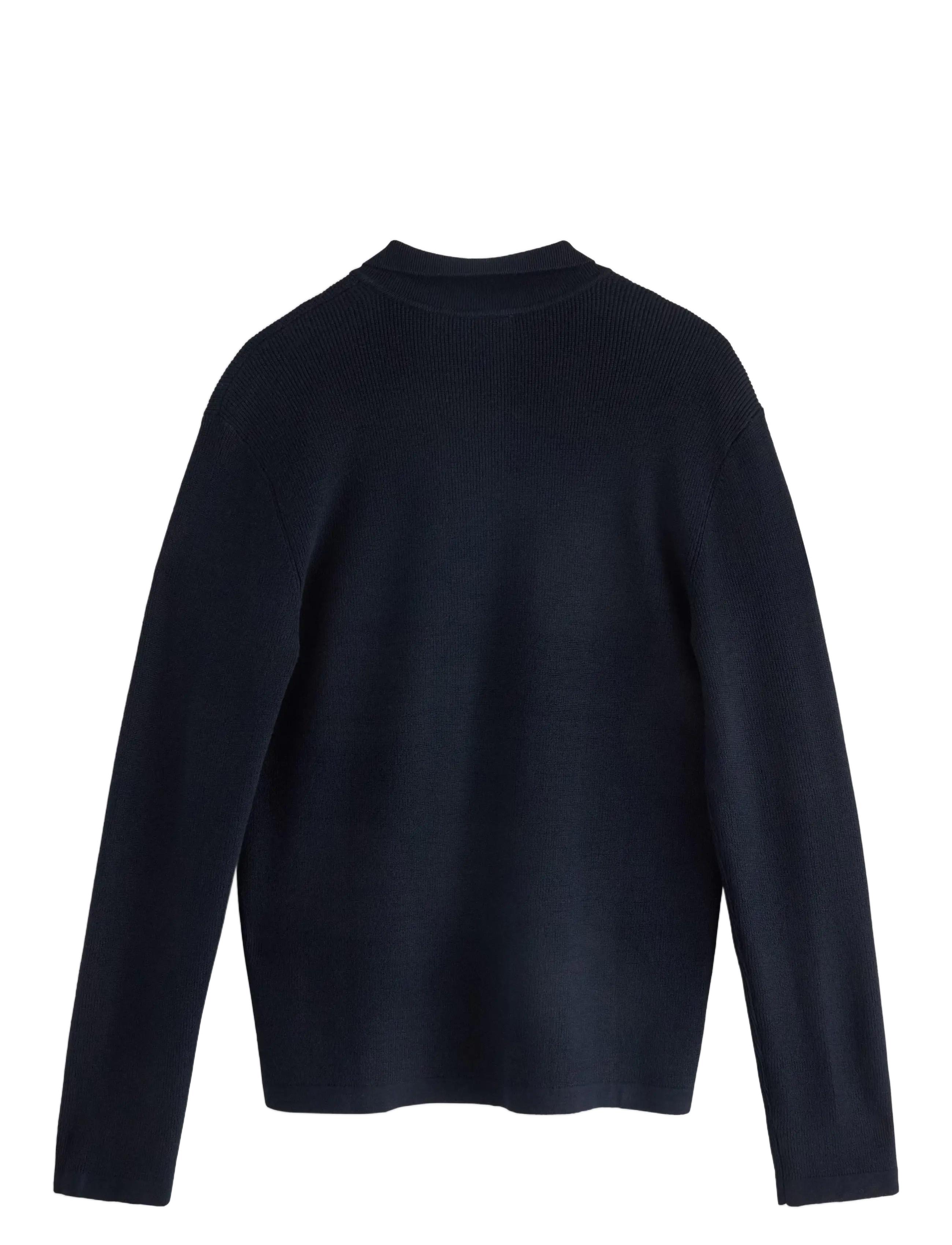Lindex - Sweater rib knit collar - polo marškinėliai - dark navy - 2