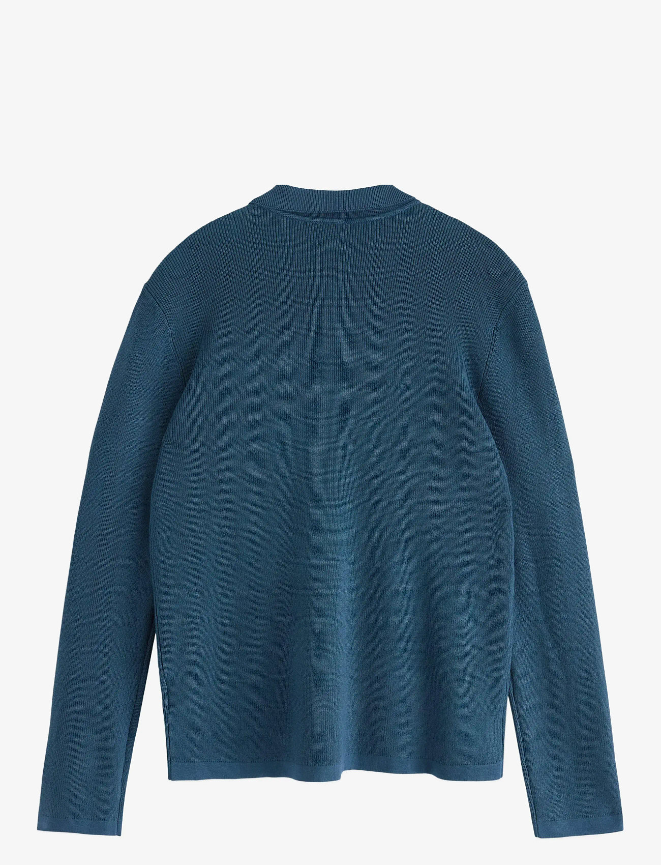 Lindex - Sweater rib knit collar - pikkade varrukatega polod - dusty blue - 2