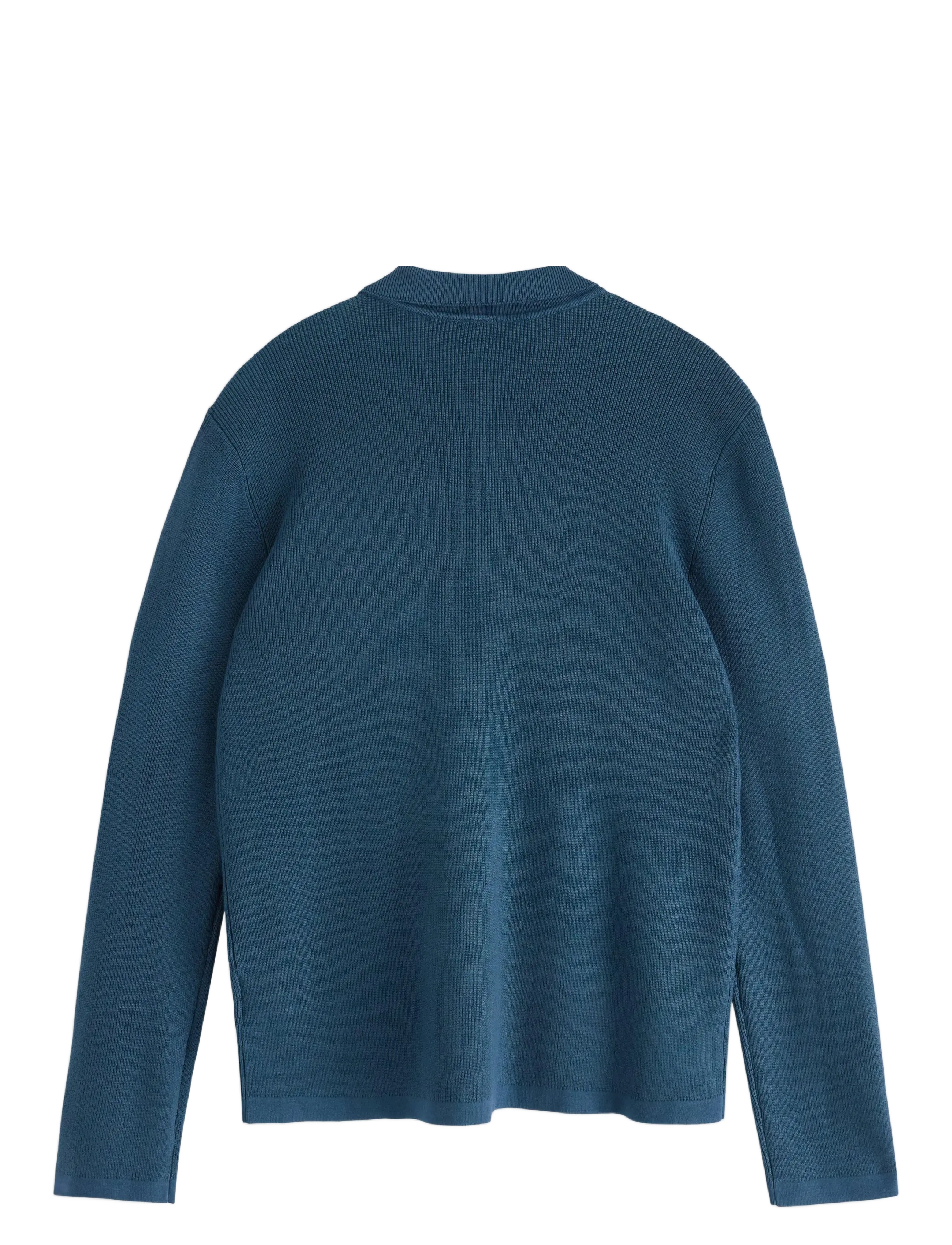 Lindex - Sweater rib knit collar - polo marškinėliai ilgomis rankovėmis - dusty blue - 2
