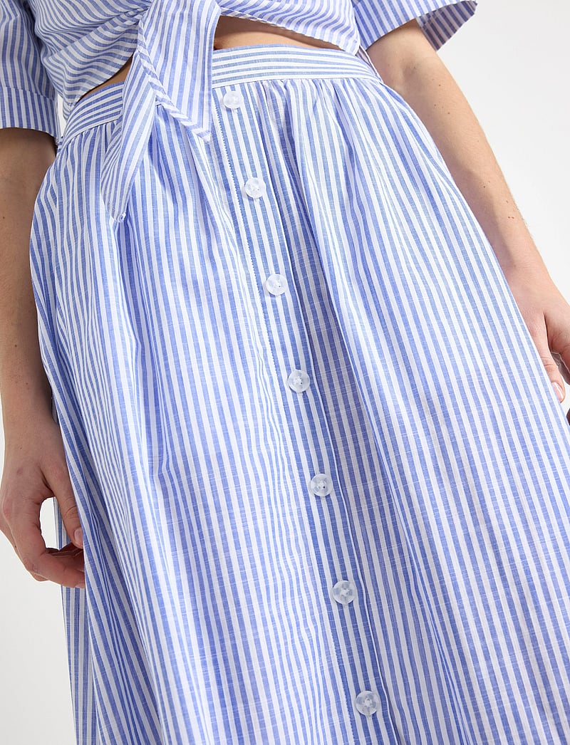 Lindex - Skirt Fiona - midi kjolar - strong blue - 4