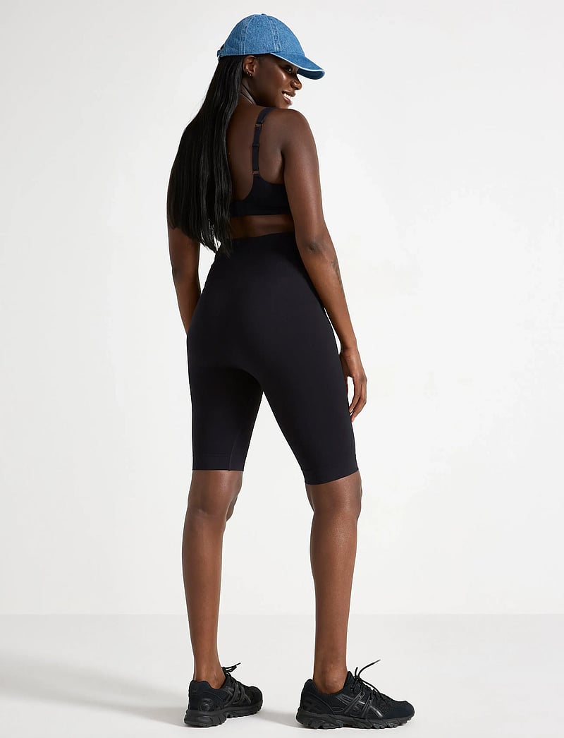 Lindex - MOM biker shorts - cykelshorts - black - 3