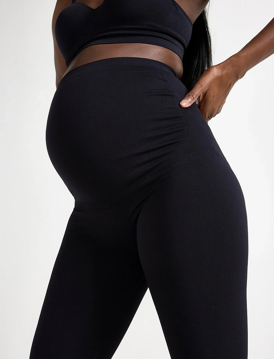 Lindex - MOM biker shorts - cycling shorts - black - 4