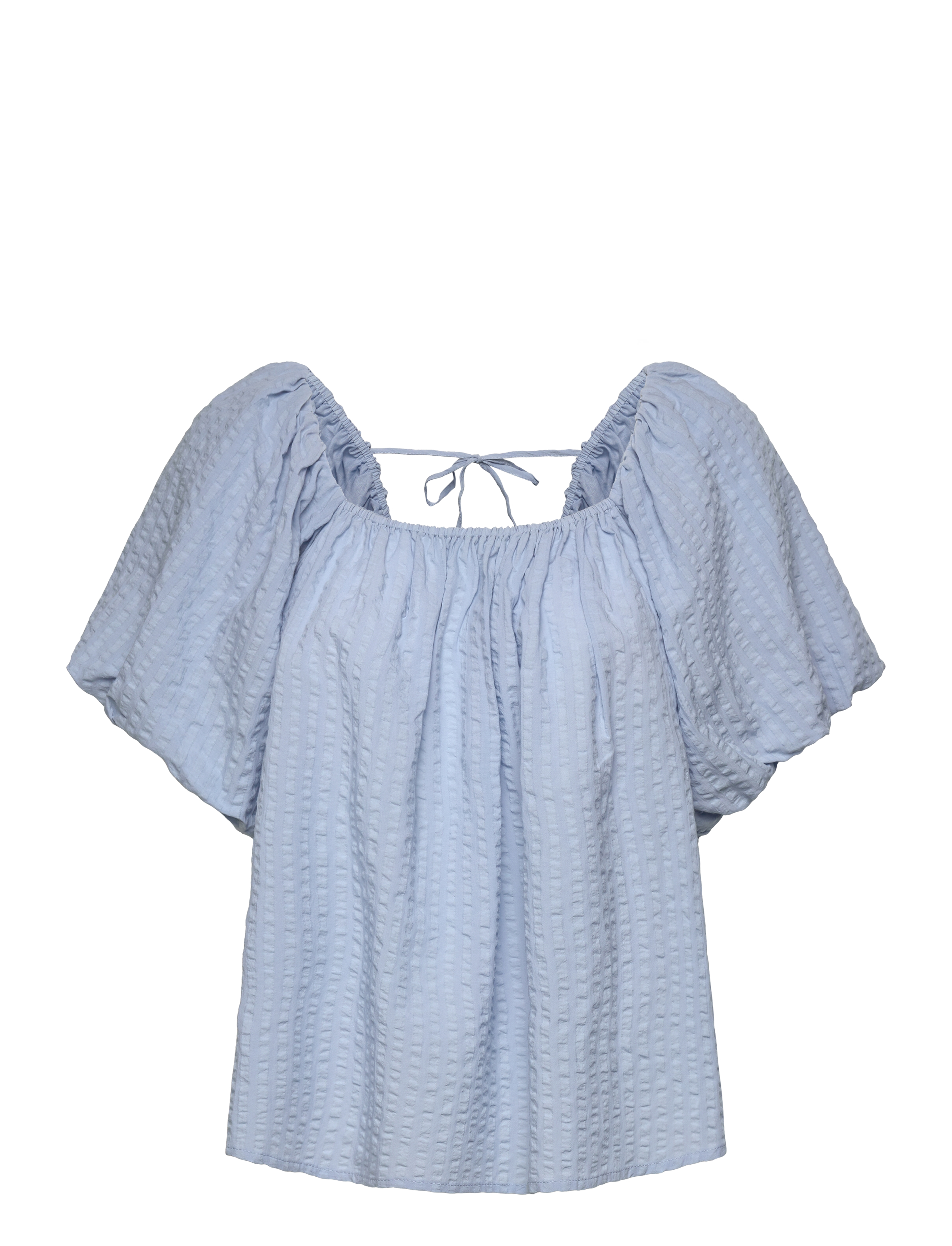 LINDEX Bluse Lovisa Blau - S/M - Damen