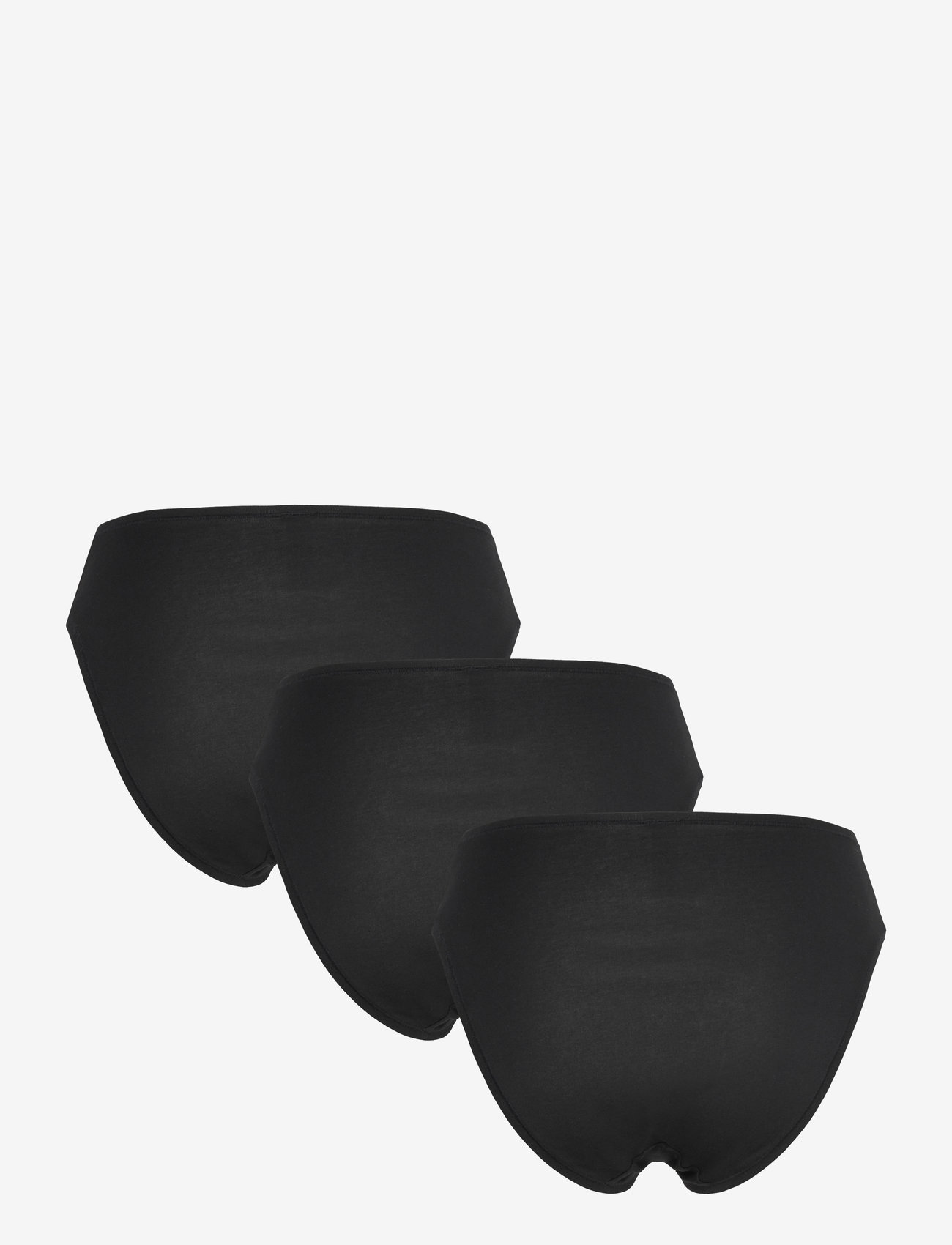 Lindex - Brief bikini high Carin cotton - black - 2