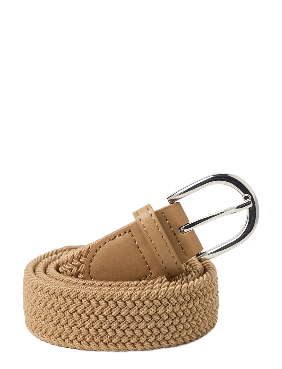 Lindex - Elastic belt - gürtel - light dusty beige - 0