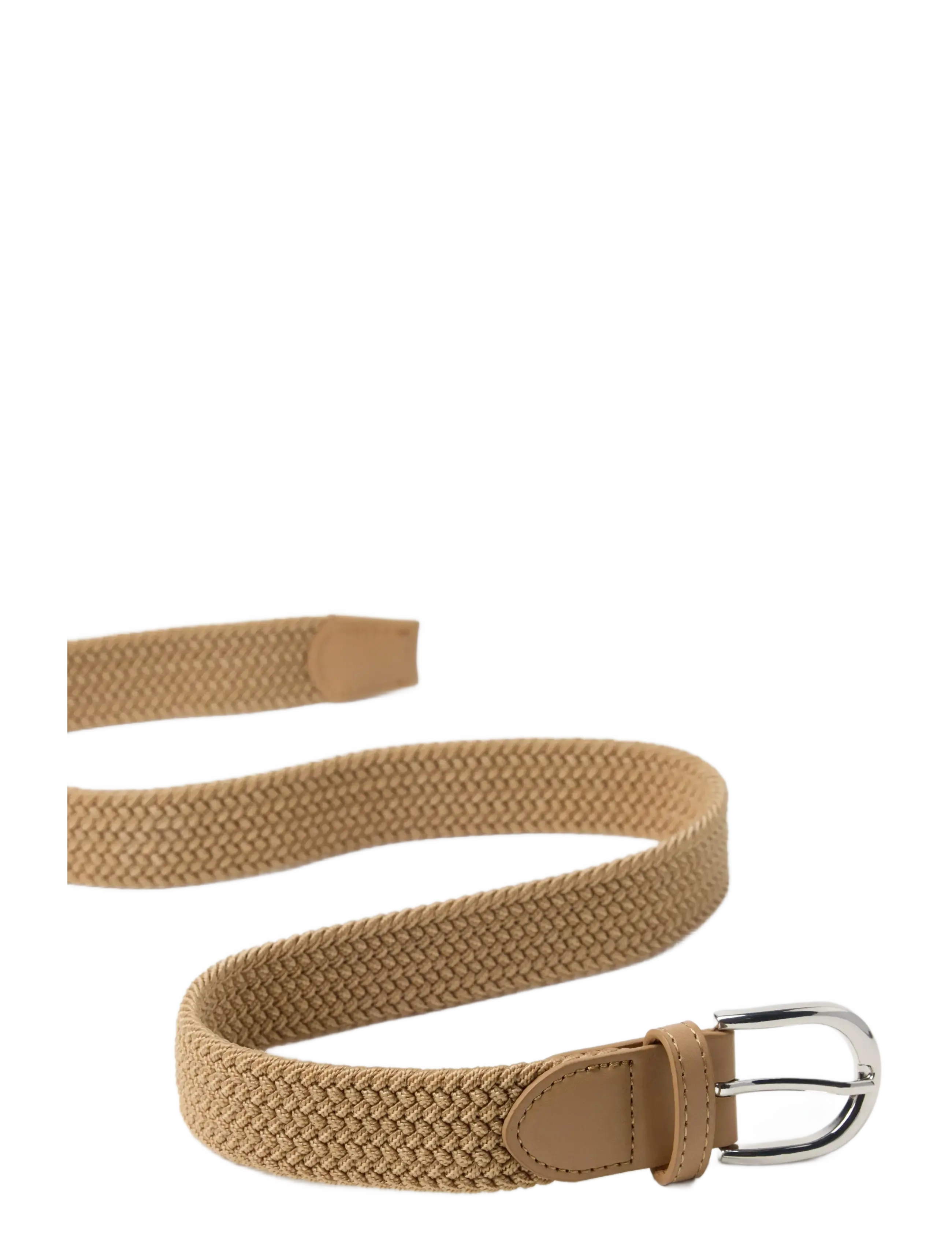 Lindex - Elastic belt - vööd - light dusty beige - 1