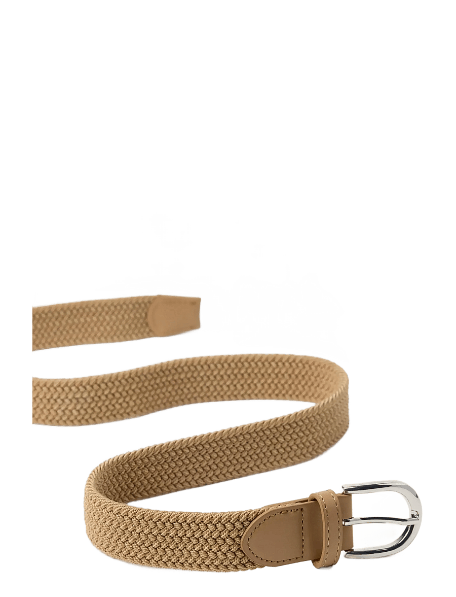Lindex - Elastic belt - gürtel - light dusty beige - 1