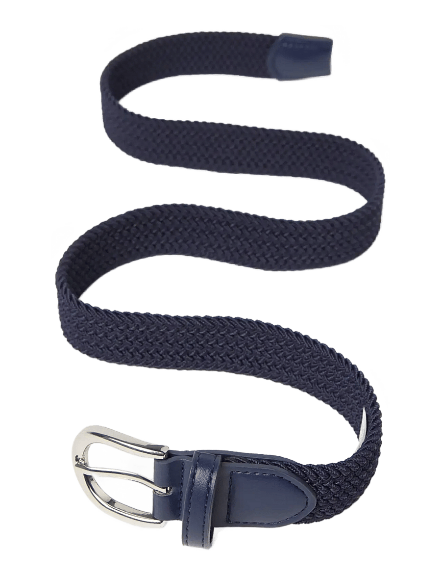 Lindex - Elastic belt - gürtel - navy - 1
