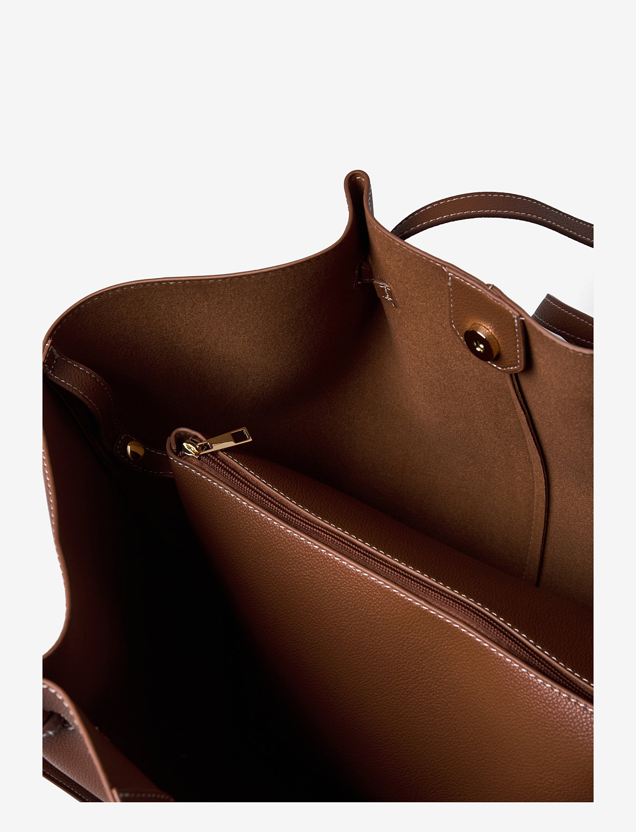 Lindex - Bag Tote Elsie - tote bags - cognac - 3