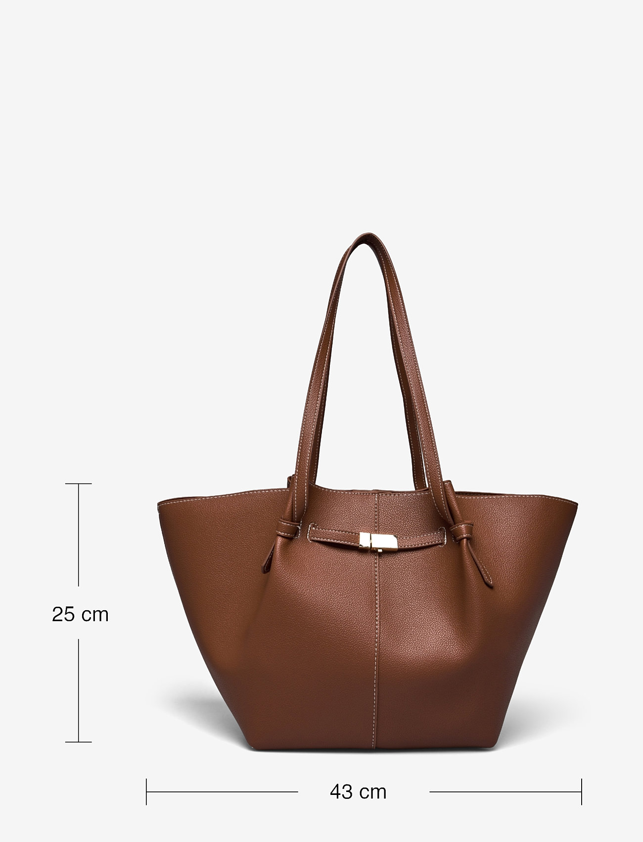 Lindex - Bag Tote Elsie - tote bags - cognac - 4